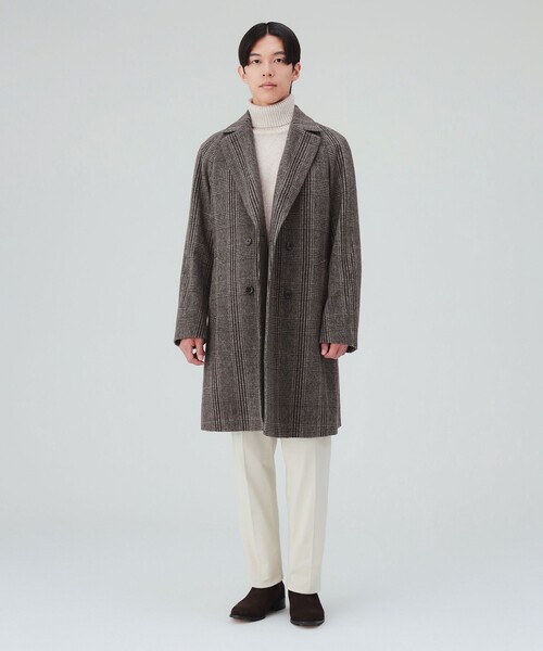 BEAMS HEART(ビームスハート)の「ダブル アルスターコート(チェスターコート・メンズ・ブラウン/グレー・SMALL/MEDIUM/LARGE/X-LARGE)」の13枚目の写真