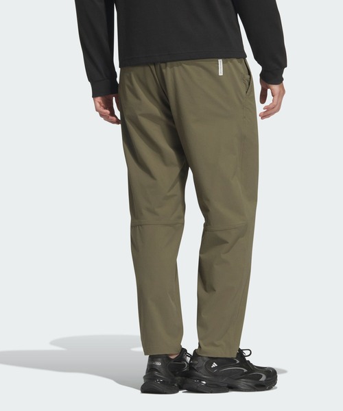 adidas（アディダス）の「M ESS+ ｳｰﾌﾞﾝ ﾊﾟﾝﾂ / アディダス adidas（スウェットパンツ・メンズ・カーキ・3XL/XX-LARGE/MEDIUM/LARGE/X-LARGE/SMALL/X-SMALL）」の2枚目の写真