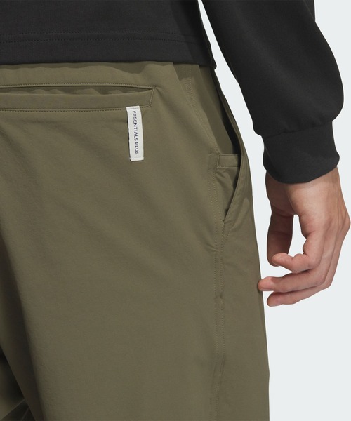 adidas（アディダス）の「M ESS+ ｳｰﾌﾞﾝ ﾊﾟﾝﾂ / アディダス adidas（スウェットパンツ・メンズ・カーキ・3XL/XX-LARGE/MEDIUM/LARGE/X-LARGE/SMALL/X-SMALL）」の4枚目の写真