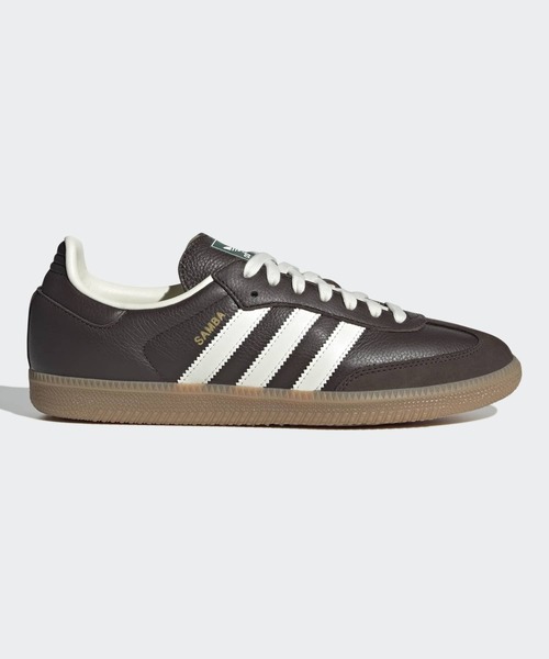 adidas(アディダス)の「サンバOG / Samba OG Shoes / アディダスオリジナルス adidas Originals(スニーカー・メンズ・ブラウン・28.0cm/29.0cm/25.0cm/25.5cm/26.0cm/26.5cm/27.0cm/27.5cm/22.0cm/22.5cm/23.0cm/23.5cm/24.0cm/24.5cm/28.5cm)」の1枚目の写真