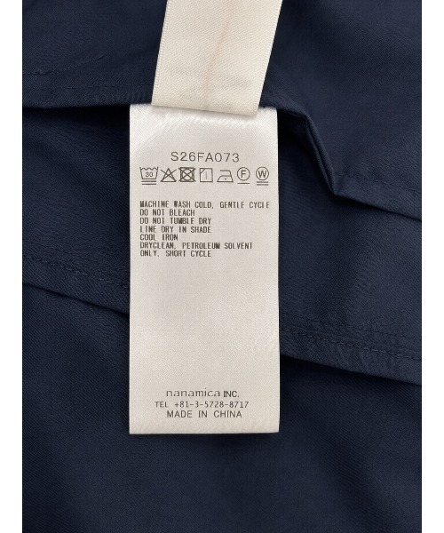 THE TOKYO（ザトウキョウ）の「【nanamica/ナナミカ】S26FA073 Hooded Jacket（ブルゾン・メンズ・ブラック/ネイビー・S/M/L）」の17枚目の写真