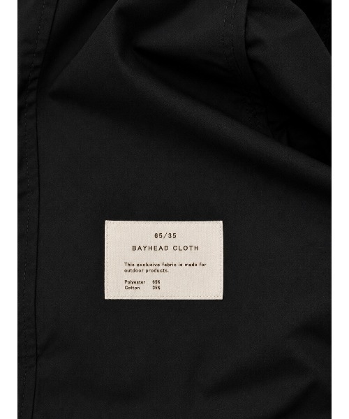 THE TOKYO（ザトウキョウ）の「【nanamica/ナナミカ】S26FA073 Hooded Jacket（ブルゾン・メンズ・ブラック/ネイビー・S/M/L）」の6枚目の写真