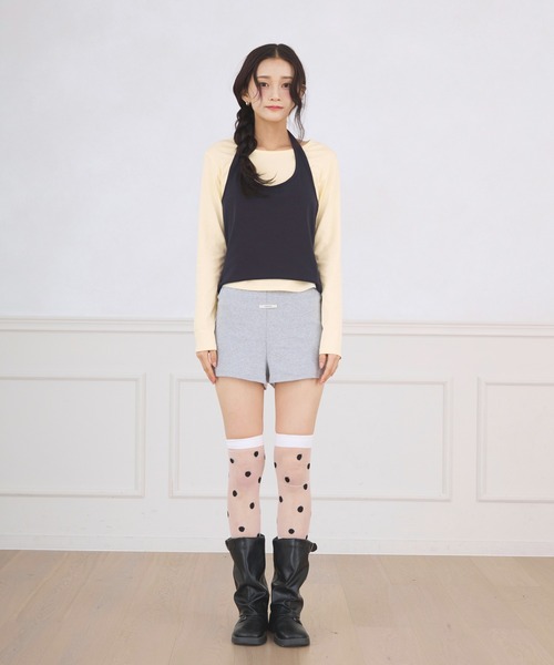 FCMM（エフシーエムエム）の「HALTER NECK ENSEMBLE / ホルターネックアンサンブル（アンサンブル・レディース・チャコールグレー/ネイビー・SMALL/MEDIUM）」の20枚目の写真
