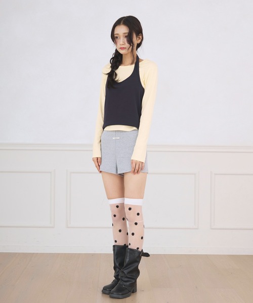 FCMM（エフシーエムエム）の「HALTER NECK ENSEMBLE / ホルターネックアンサンブル（アンサンブル・レディース・チャコールグレー/ネイビー・SMALL/MEDIUM）」の21枚目の写真