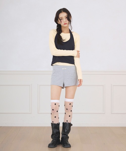 FCMM（エフシーエムエム）の「HALTER NECK ENSEMBLE / ホルターネックアンサンブル（アンサンブル・レディース・チャコールグレー/ネイビー・SMALL/MEDIUM）」の22枚目の写真
