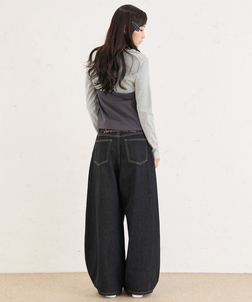 FCMM（エフシーエムエム）の「HALTER NECK ENSEMBLE / ホルターネックアンサンブル（アンサンブル・レディース・チャコールグレー/ネイビー・SMALL/MEDIUM）」の15枚目の写真