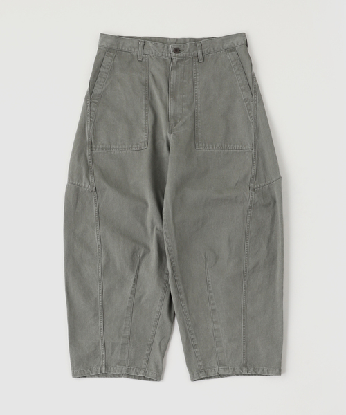 is-ness(イズネス)の「is-ness / イズネス NU Baker Pants(カーゴパンツ・メンズ・ブラック/カーキ・LARGE/MEDIUM)」の2枚目の写真