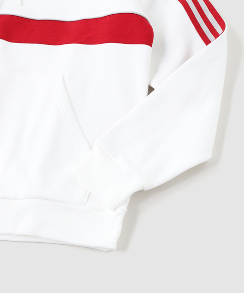 adidas(アディダス)の「【adidas / アディダス】LFC FBLI リヴァプールFC オリジナルスHD(パーカー・メンズ・ホワイト・XX-LARGE/X-LARGE/LARGE/MEDIUM)」の3枚目の写真