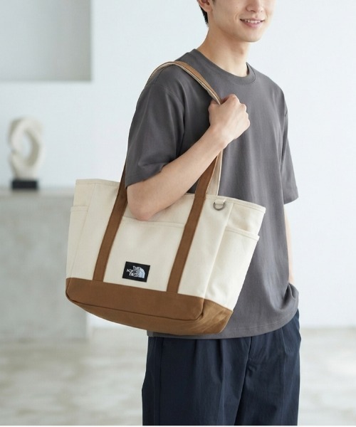 THE NORTH FACE(ザノースフェイス)の「【THE NORTH FACE/ザノースフェイス】ALL-DAY TOTE L キャンバストートバッグ A4対応 大容量 ショルダートート ユニセックス(トートバッグ・レディース・ブラック/ナチュラル/アーミー・ONE SIZE)」の18枚目の写真