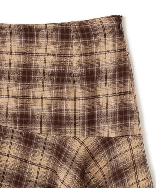 L.H.P(エルエイチピー)の「MAVYTH/メヴィス/TROMPEIL CHECK SKIRT(スカート・レディース・ブラック/ベージュ・S/M)」の15枚目の写真