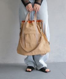 cheriella（シェリエラ）の「【cheriella】CONTROL FREAK / CTFK（コントロールフリーク）／撥水ナイロンコードチェーン3WAYトートバッグ　 NYLON CORD CHAIN 3WAY TOTE BAG（ショルダーバッグ）」