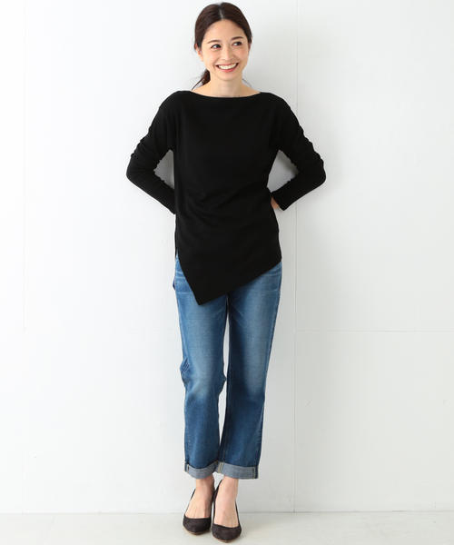 Lee(リー)の「Lee / スリムテーパード デニム(デニムパンツ・レディース・ブルー/インディゴブルー・X-SMALL/MEDIUM/SMALL)」の6枚目の写真