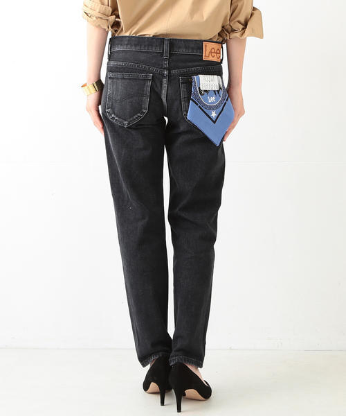 Lee(リー)の「Lee / スリムテーパード デニム(デニムパンツ・レディース・ブルー/インディゴブルー・X-SMALL/MEDIUM/SMALL)」の11枚目の写真