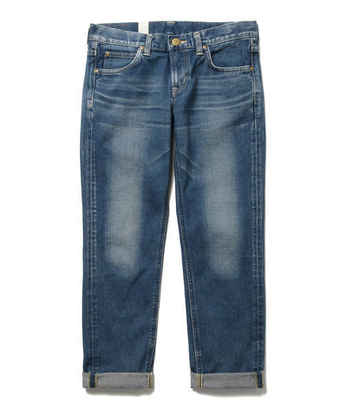 Lee(リー)の「Lee / スリムテーパード デニム(デニムパンツ・レディース・ブルー/インディゴブルー・X-SMALL/MEDIUM/SMALL)」の9枚目の写真