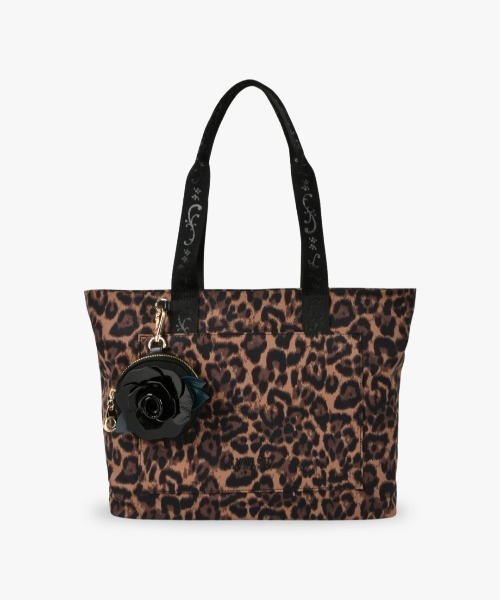 ANNA SUI(アナスイ)の「ローズローズ トートバッグ(トートバッグ・レディース・ネイビー/レオパード/ブラック・FREE)」の3枚目の写真
