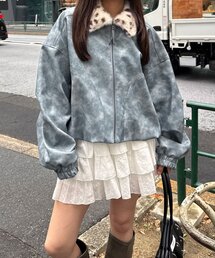 【エルフ×CIAOPANIC】#盛れ確フェイクレザージャケット
