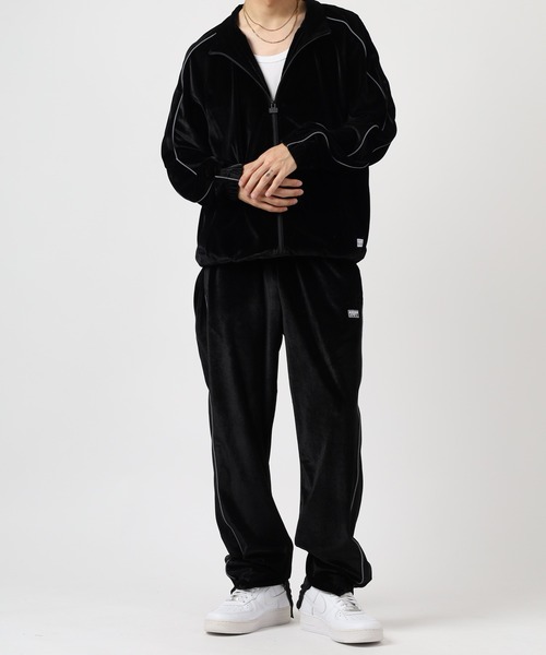 PRO CLUB (プロクラブ)の「PRO CLUB VELOUR TRACK PANT サイドラインベロアトラックパンツ セットアップ可(その他パンツ・メンズ・ブラック/ピンク/シルバー/ネイビー・M/S/2XL/3XL/XS/XL/L)」の10枚目の写真