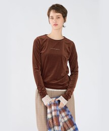 agnes b.｜アニエスベーのTシャツ/カットソー（ブラウン/茶色系・長袖