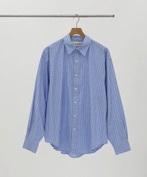 [Shinzone/シンゾーン]STRIPED UNCLE SHIRT/ストライプ アンクル シャツ/長袖/羽織