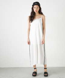 MOUSSY | PIPING CAMI OP/F(ワンピース)