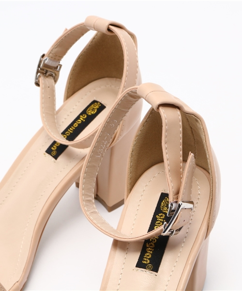 PLAIN CLOTHING（プレーンクロージング）の「アンクルストラップヒールサンダル 【SELECTED FOR PLAIN CLOTHING】（サンダル・レディース・ブラック/ホワイト/ベージュ・37/36/39/35/38）」の14枚目の写真