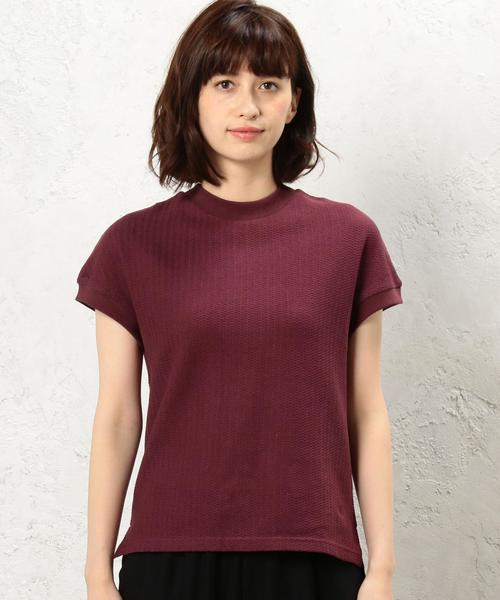 green label relaxing（グリーンレーベルリラクシング）の「CF ラッセル N/S POカットソー◆（Tシャツ/カットソー・レディース・オフホワイト/ネイビー/ワインレッド・FREE）」の5枚目の写真