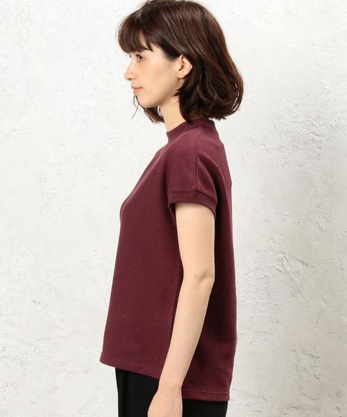 green label relaxing（グリーンレーベルリラクシング）の「CF ラッセル N/S POカットソー◆（Tシャツ/カットソー・レディース・オフホワイト/ネイビー/ワインレッド・FREE）」の6枚目の写真