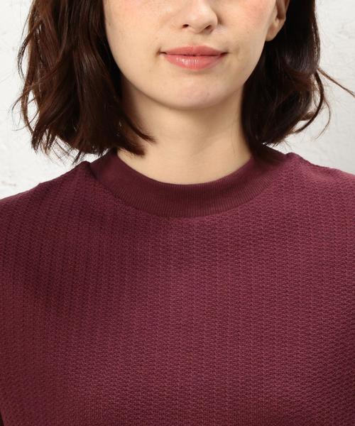 green label relaxing（グリーンレーベルリラクシング）の「CF ラッセル N/S POカットソー◆（Tシャツ/カットソー・レディース・オフホワイト/ネイビー/ワインレッド・FREE）」の10枚目の写真