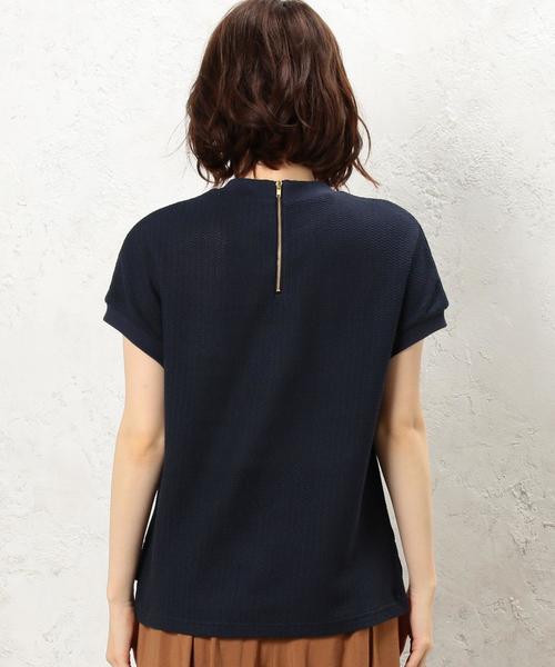 green label relaxing（グリーンレーベルリラクシング）の「CF ラッセル N/S POカットソー◆（Tシャツ/カットソー・レディース・オフホワイト/ネイビー/ワインレッド・FREE）」の7枚目の写真