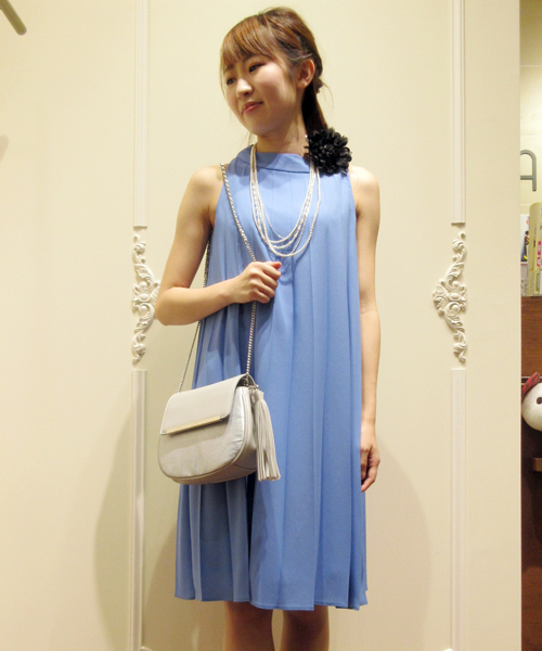 Aimer エメ の プリーツaラインワンピース 結婚式 2次会 パーティードレス ドレス Wear Aimer エメ の プリーツaラインワンピース 結婚式 2次会 パーティードレス ドレス Wear