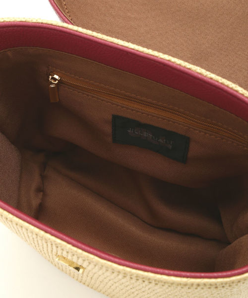 JILL by JILL STUART(ジルバイジルスチュアート)の「RATTAN SKIN BUCKET(かごバッグ・レディース・ブラック/ホワイト/ピンク・フリ-)」の7枚目の写真