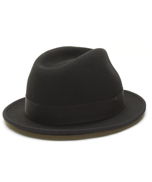 X-girl（エックスガール）の「MANNISH HAT（ハット・レディース・ブラック/アッシュグレー・ONE SIZE）」の6枚目の写真