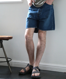 Denime | CONE MILS DENIM デニムリラックスショートパンツ(デニムパンツ)