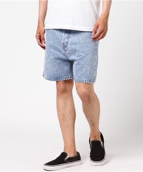Denime（ドゥニーム）の「CONE MILS DENIM デニムリラックスショートパンツ（デニムパンツ・メンズ・インディゴブルー/ケミカルウォッシュ・SMALL/LARGE/MEDIUM）」の8枚目の写真