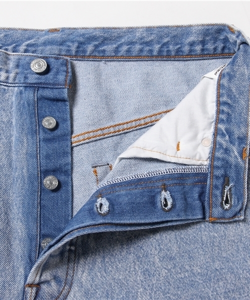 Denime（ドゥニーム）の「CONE MILS DENIM デニムリラックスショートパンツ（デニムパンツ・メンズ・インディゴブルー/ケミカルウォッシュ・SMALL/LARGE/MEDIUM）」の18枚目の写真