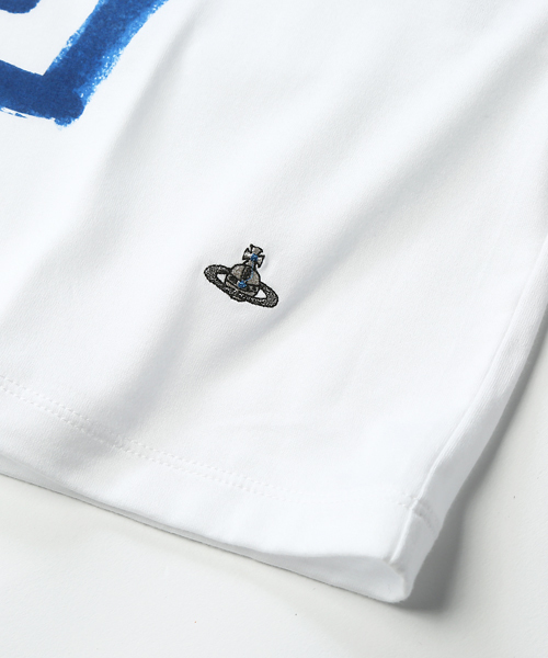 Vivienne Westwood MAN（ヴィヴィアンウエストウッドマン）の「ドッグクレスト リラックスTシャツ【279058 5113】（Tシャツ/カットソー・メンズ・ホワイト・44/46/48）」の7枚目の写真