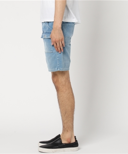 JACKROSE(ジャックローズ)の「コーデュロイブッシュショーツ(デニムパンツ・メンズ・サックスブルー・L/M/XL)」の2枚目の写真