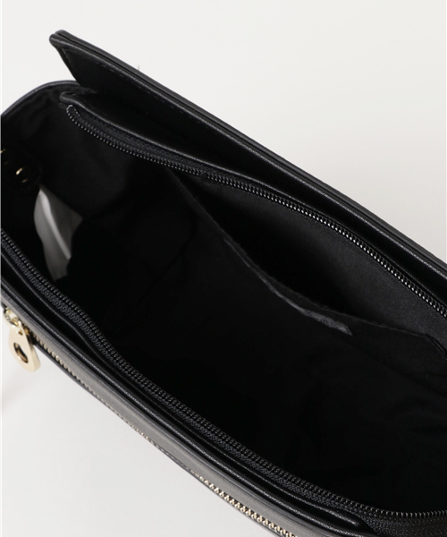 Heather（ヘザー）の「ＰＵスカラップショルダー 765701（ショルダーバッグ・レディース・ブラック/ブラウン系その他/ホワイト・FREE）」の7枚目の写真