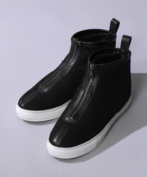 buddy（バディ）の「【5351×buddy別注】ムートンスニーカー（スニーカー・メンズ・ブラック・40/42/44）」の2枚目の写真