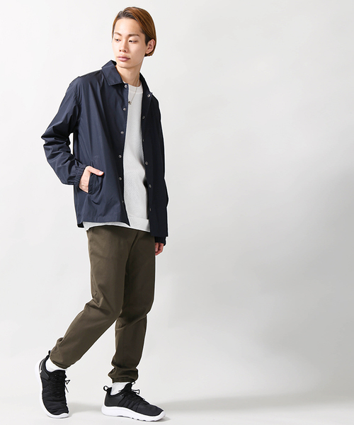 WEGO（ウィゴー）の「WEGO/コーチジャケット（ブルゾン・メンズ・ブラック/ネイビー・LARGE/MEDIUM）」の16枚目の写真