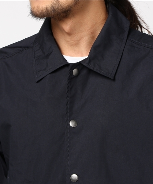 WEGO（ウィゴー）の「WEGO/コーチジャケット（ブルゾン・メンズ・ブラック/ネイビー・LARGE/MEDIUM）」の4枚目の写真