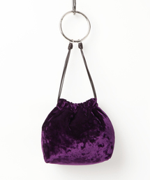 NOMADIS | NOMADIS/別注ベロアリングハンドルbag(ハンドバッグ)