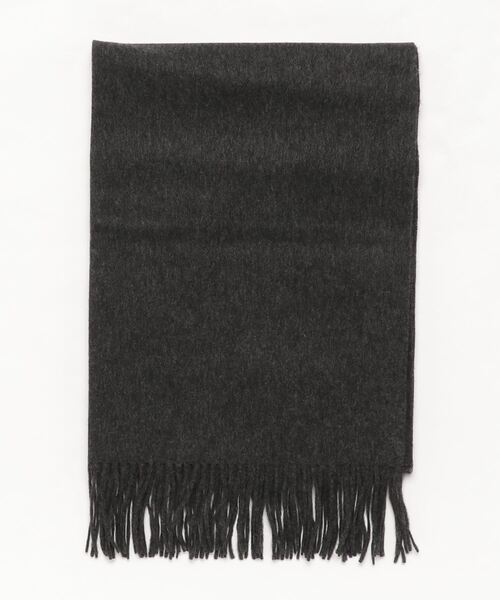 TWEED MILL（ツイードミル）の「[TWEED MILL/ツイードミル] 70×190 大判ウールストール（ストール/ショール・レディース・ネイビー/ライトブラウン/シルバーグレー/ホワイト×ブラック/ブルー系その他/キャメル/レッド系その他/チェック/レッド系その他2/ブラウン系その他/チャコールグレー/ブラック系その他/グレー系その他/ホワイト系その他/グレー系その他2/グレー系その他3/グレー系その他4/イエロー×ブラック/ブラウン系その他2/レッド系その他3/ブラック/ベージュ/オレンジ/グリーン系その他/ロイヤルブルー/ベージュ系その他/ブラウン系その他3/グリーン系その他3/グリーン系その他2/ラベンダー・F）」の6枚目の写真