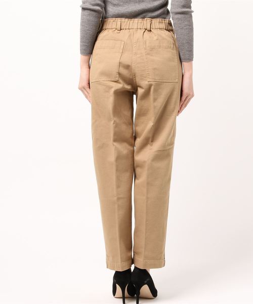 LBC（エルビーシー）の「ベーカーパンツ（その他パンツ・レディース・ダークグリーン/ベージュ・LARGE/MEDIUM）」の4枚目の写真