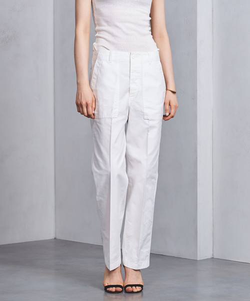 UNITED ARROWS（ユナイテッドアローズ）の「UWSC ベイカーパンツ 18SS WHITE †（その他パンツ・レディース・ホワイト・36/34/38）」の11枚目の写真