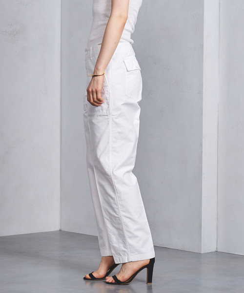 UNITED ARROWS（ユナイテッドアローズ）の「UWSC ベイカーパンツ 18SS WHITE †（その他パンツ・レディース・ホワイト・36/34/38）」の10枚目の写真