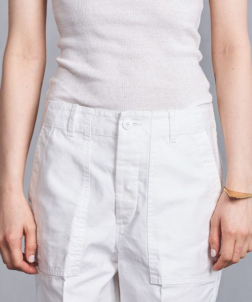 UNITED ARROWS（ユナイテッドアローズ）の「UWSC ベイカーパンツ 18SS WHITE †（その他パンツ・レディース・ホワイト・36/34/38）」の8枚目の写真