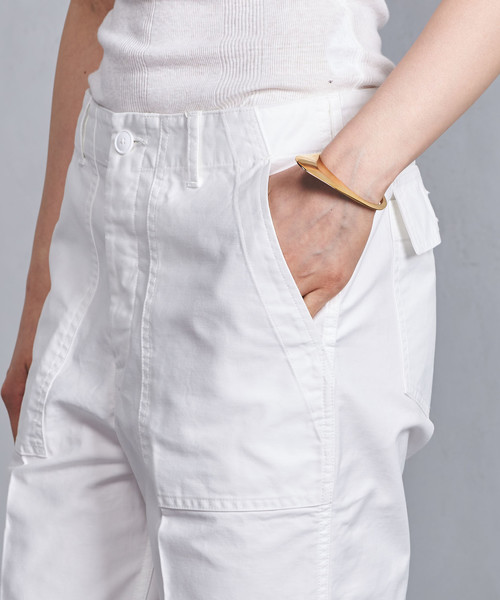 UNITED ARROWS（ユナイテッドアローズ）の「UWSC ベイカーパンツ 18SS WHITE †（その他パンツ・レディース・ホワイト・36/34/38）」の6枚目の写真
