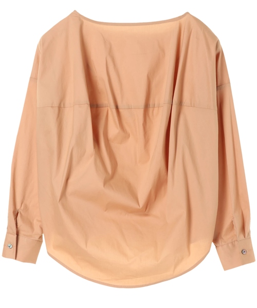 YECCA VECCA（イェッカヴェッカ）の「バックボリュームシャツ（シャツ/ブラウス・レディース・ホワイト/ブラック/キャメル・FREE）」の4枚目の写真