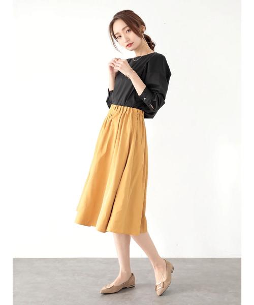 YECCA VECCA（イェッカヴェッカ）の「バックボリュームシャツ（シャツ/ブラウス・レディース・ホワイト/ブラック/キャメル・FREE）」の17枚目の写真